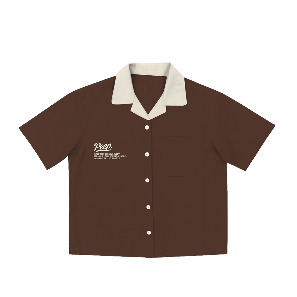 UMBER FULL BUTTON DOWN POLO - (002)